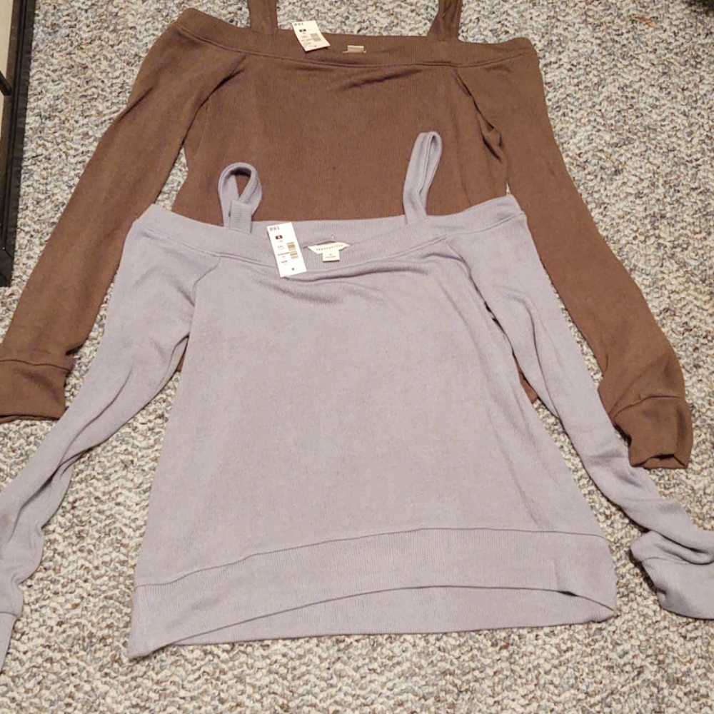 Brand New with tags Cold Shoulder Sweater